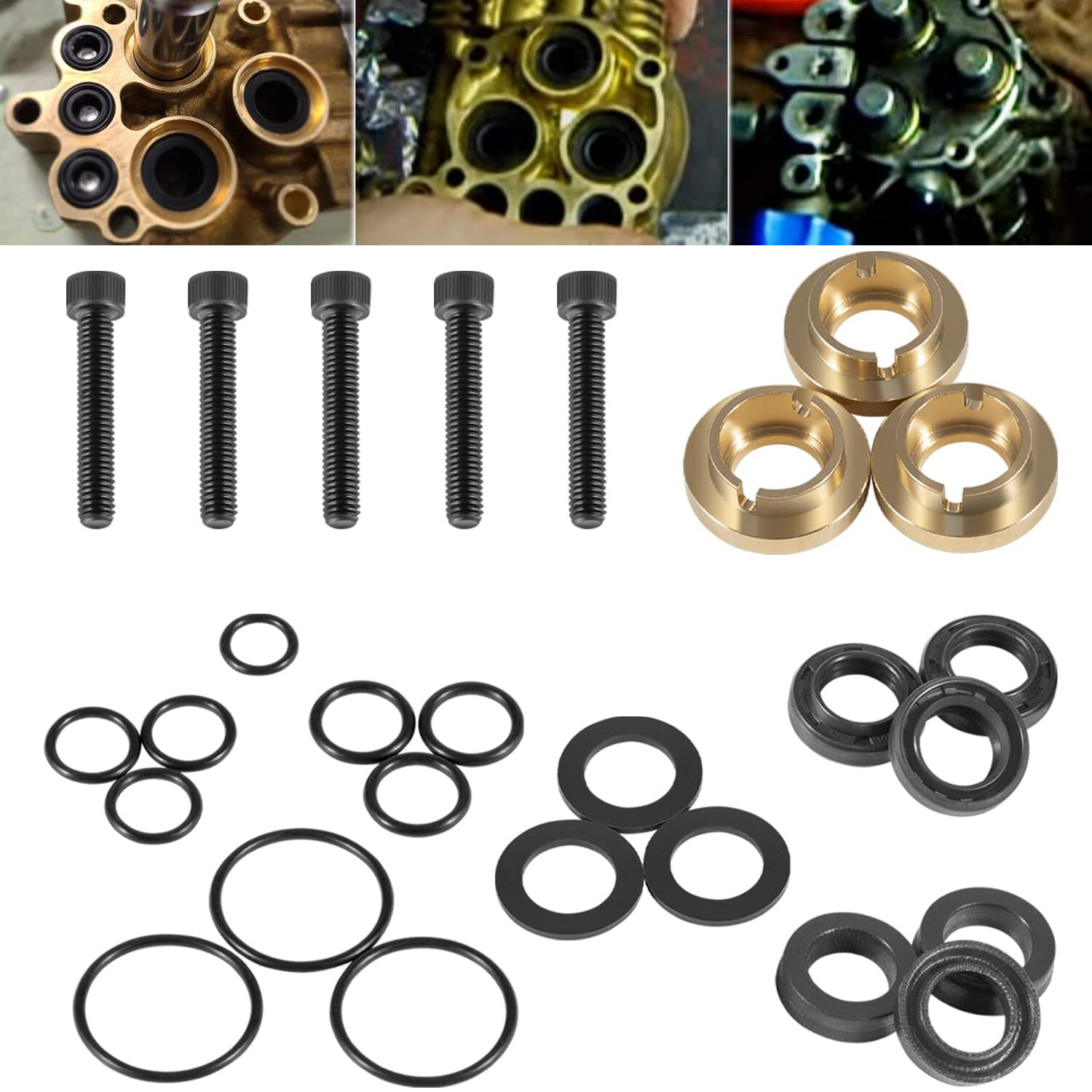 190595GS Pressure Washer Seal Kit For Briggs w/ Stratton Pumps 580752550
