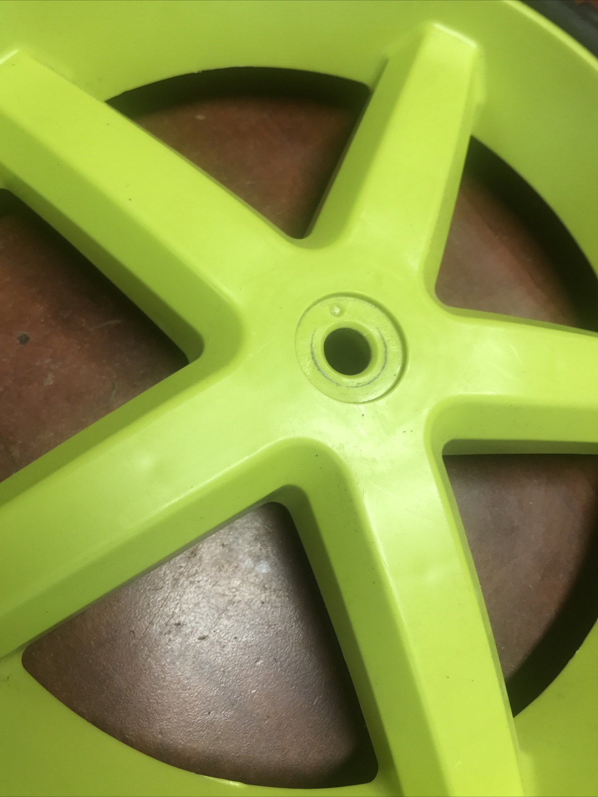 New OEM Part 1x(One)- 12” Wheel Assy For Ryobi RY142711 2700PSI Pressure Washer