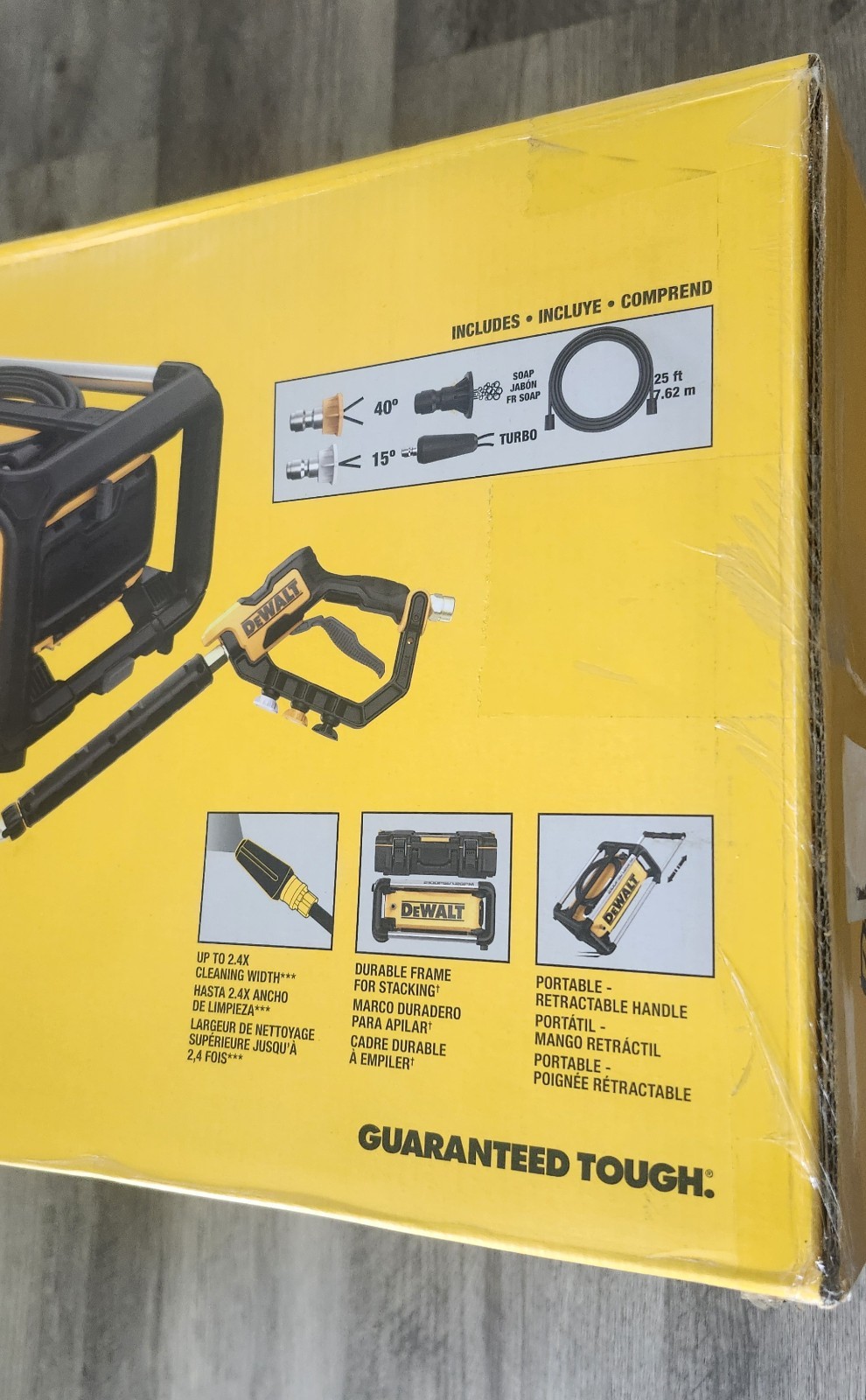 DEWALT 2100 PSI 1.2 GPM 13 AMP COLD WATER ELECTRIC PRESSURE WASHER BRAND NEW!