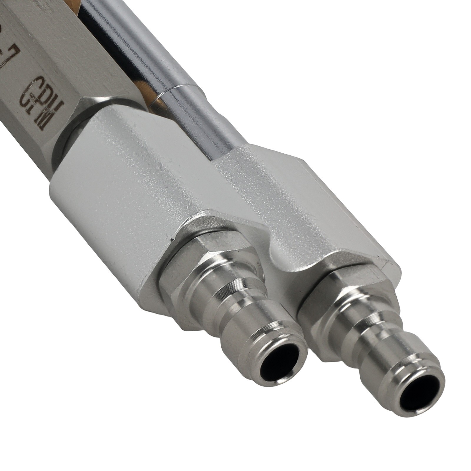 1PC 6000 PSI Brass Pressure Washer Nozzle 2-in-1 Soft Wash Tip 0-60° Spray