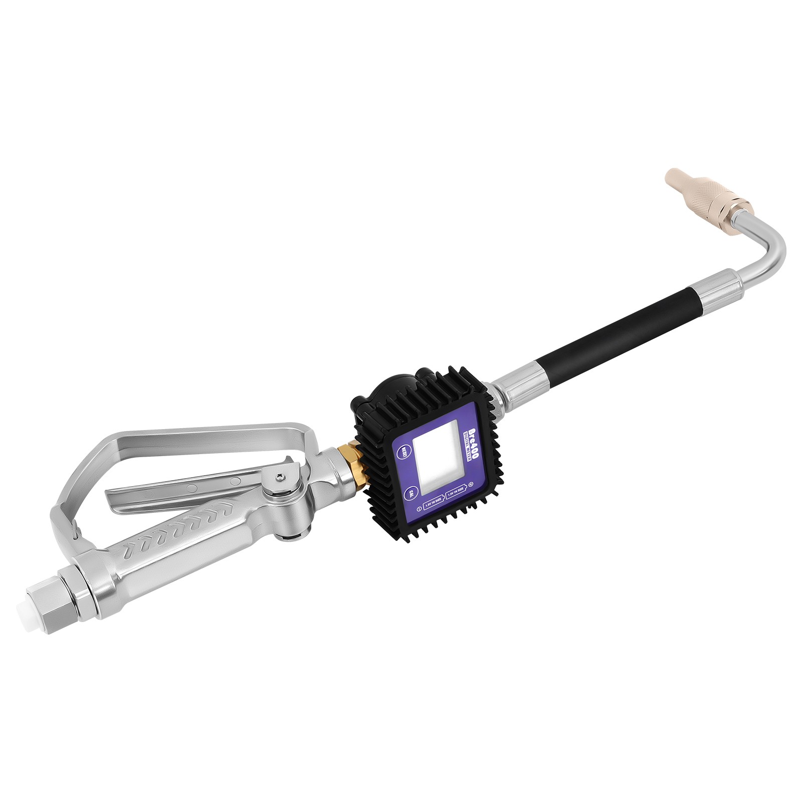 Digital Oil Control Valve Meter Nozzle Pneumatic Oil Gun with 1/2in NPT Inlet