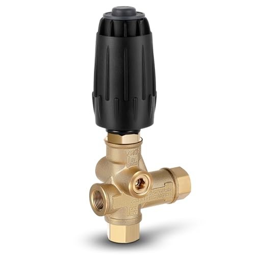 Threlaco Pressure Washer Unloader Valve 10.5 GPM 4500 PSI 3/8″ F Outlet