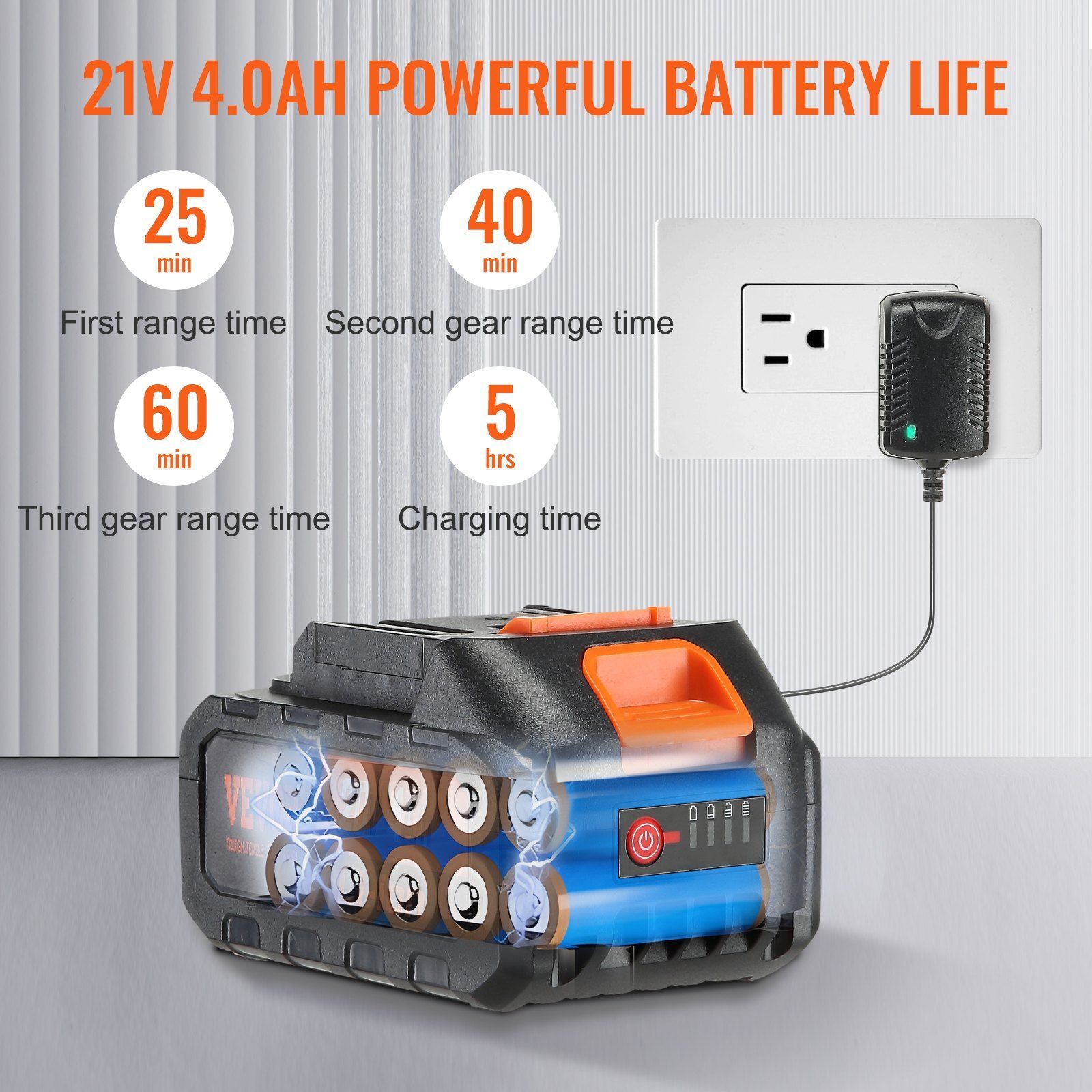 Cordless Pressure Washer 652-PSI 1.0 GPM Portable Power Cleaner with Nozzle