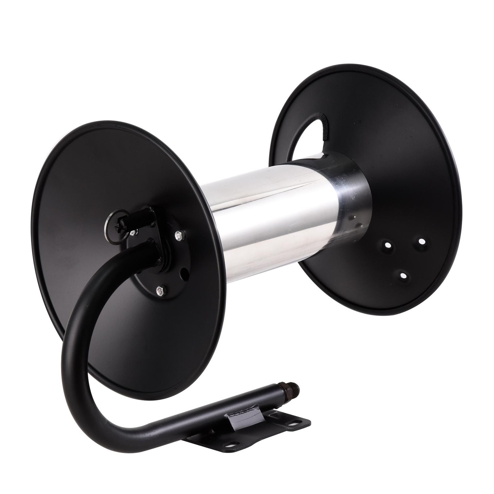 4000PSI Pressure Washer Hose Reel, 100ftx3/8″ Hose Reel Hand Crank,No Hose