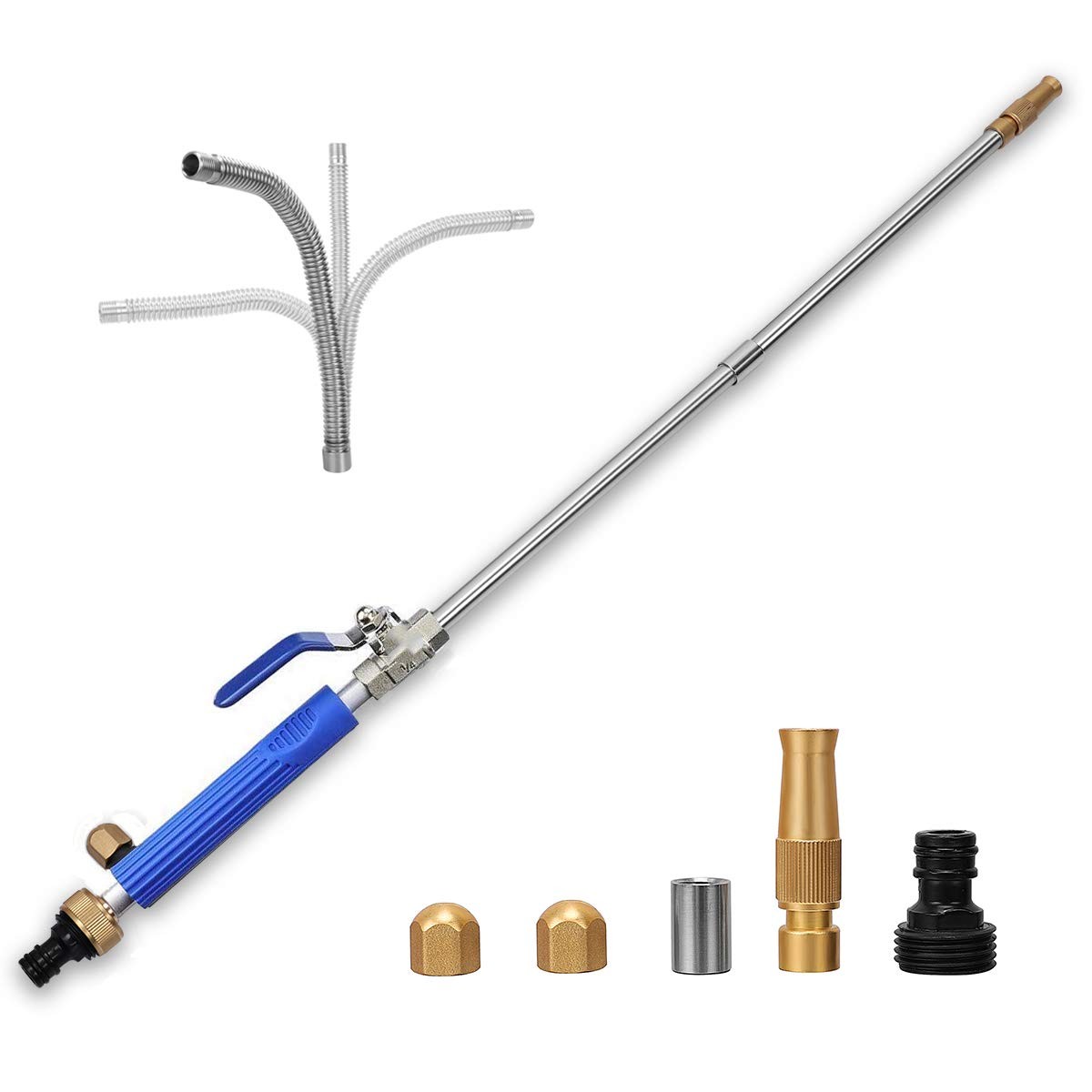 High Pressure Power Washer Wand, Watering Sprayer Cleaning Tool, Hydro Jet Wa…