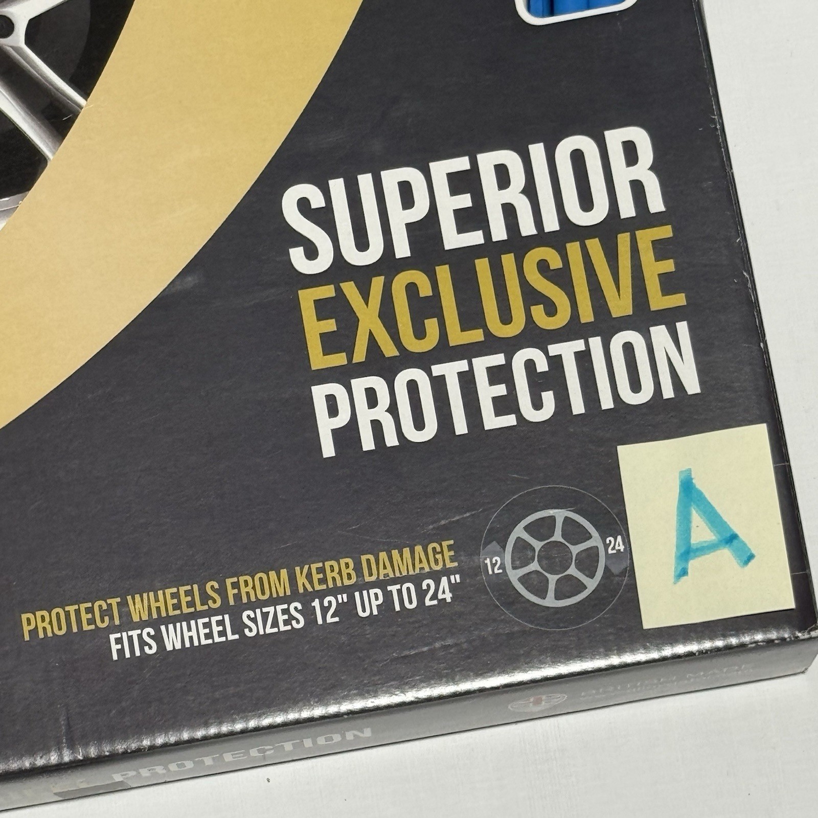 AlloyGator Blue Rim Protector for Car Wheels Fits 12-24 Wheel Diameter Listing A