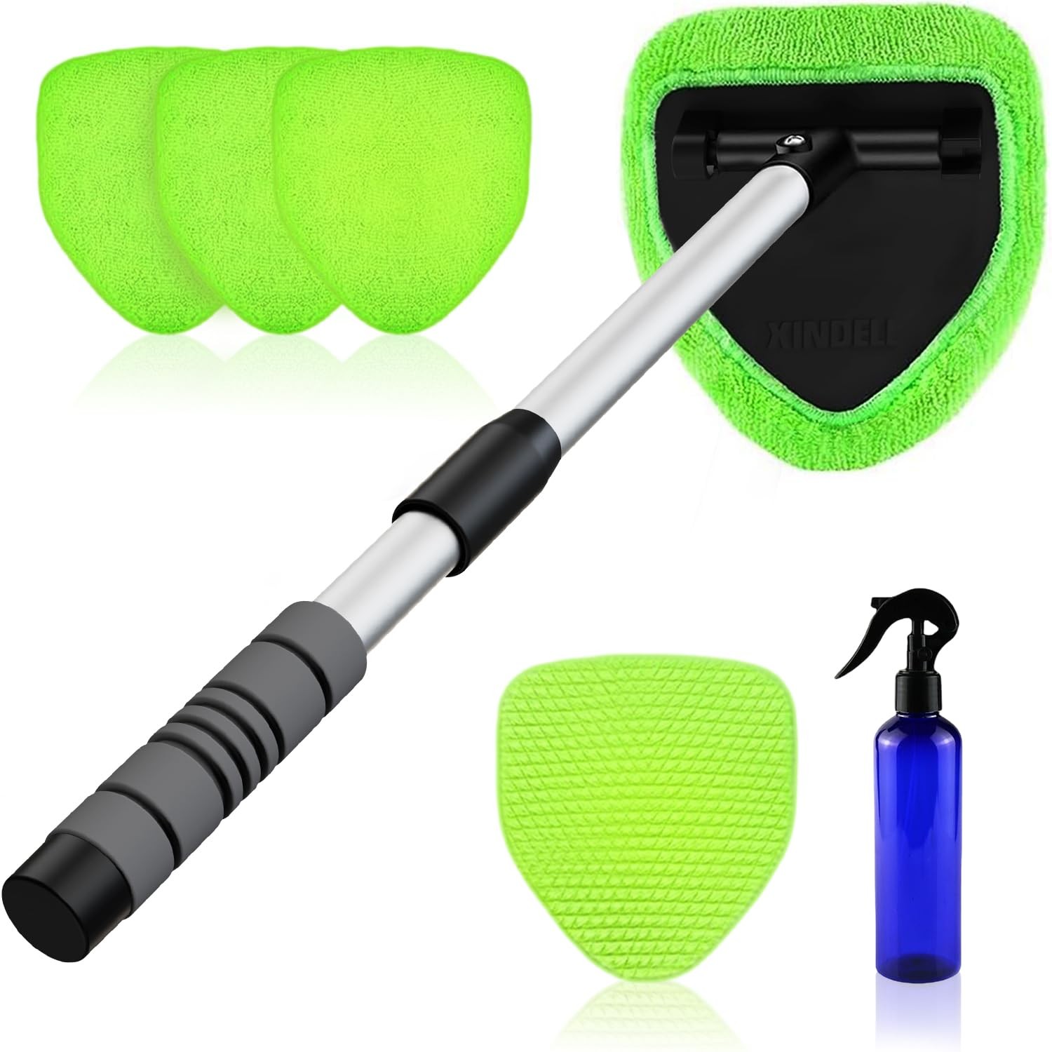 XINDELL 24inch Windshield Cleaner Tool – Upgrade Large Head Car Interior&Exte…