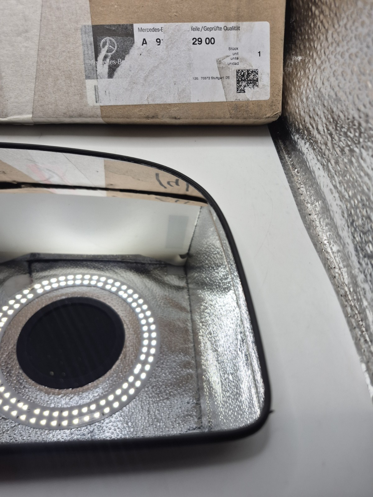 Mercedes-Benz Sprinter Mk1 W906 2006- Genuine Left Hand Mirror Glass OEM Part