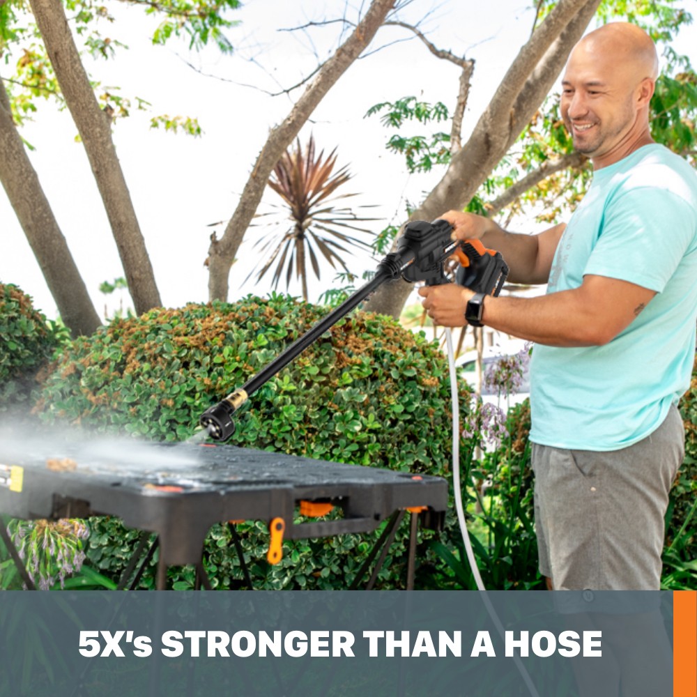 WG620 WORX 20V Power Share 4.0Ah Hydroshot Portable Power Cleaner (320 PSI)