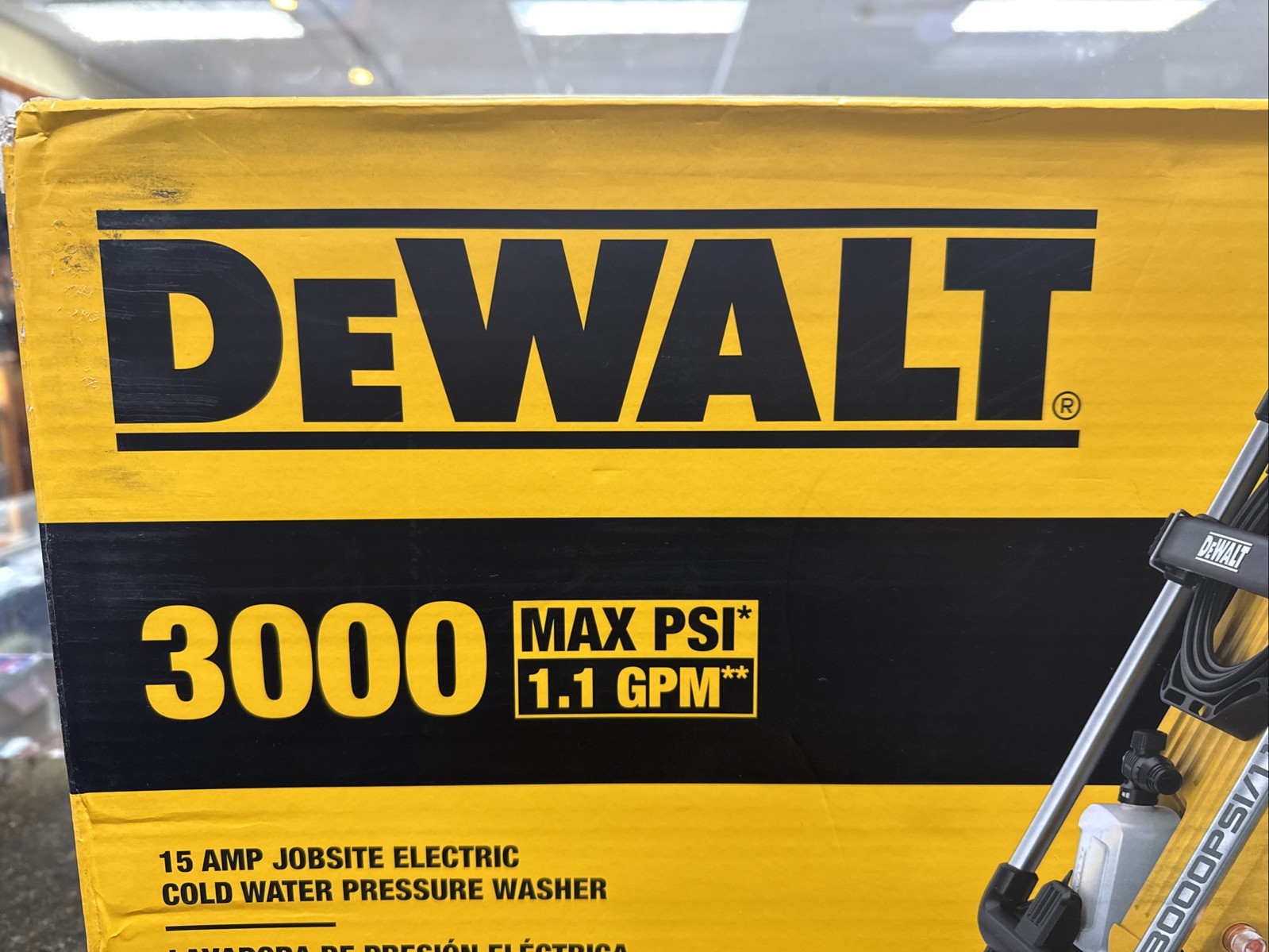 NEW Dewalt DWPW3000 3000 PSI Cold Water Electric Pressure Washer