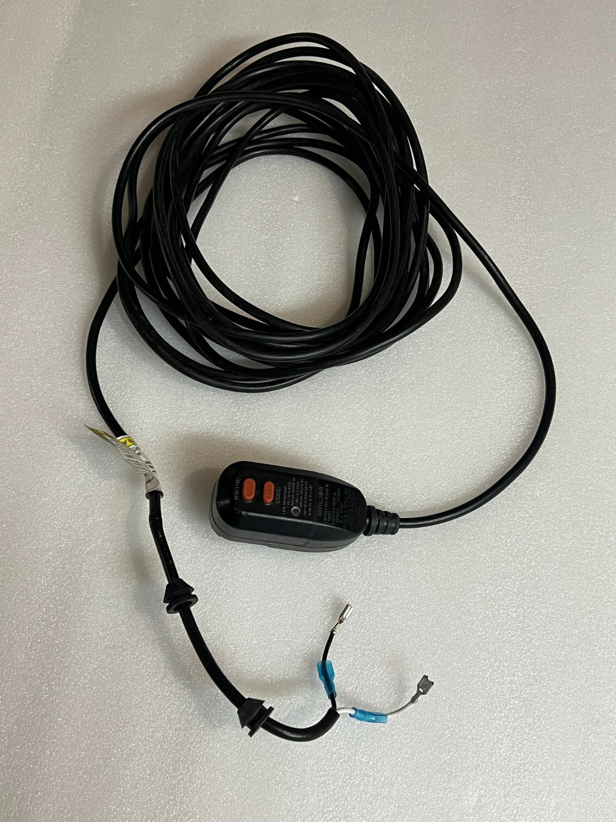 Power GFCI Plug Cord For Electric Pressure Washer Rainproof Class A 15A 1800w 16