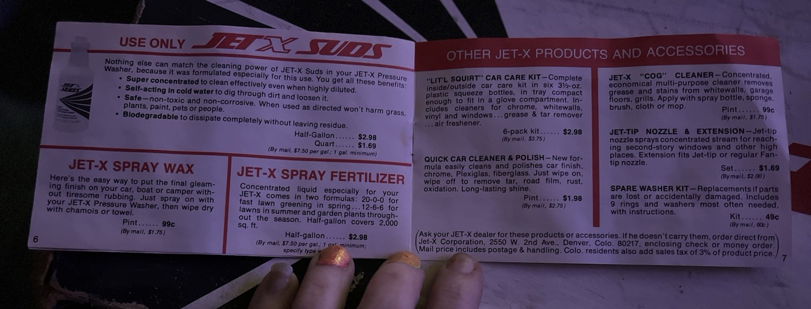 1960’s Rare Jet X Multi purpose Pressure washer
