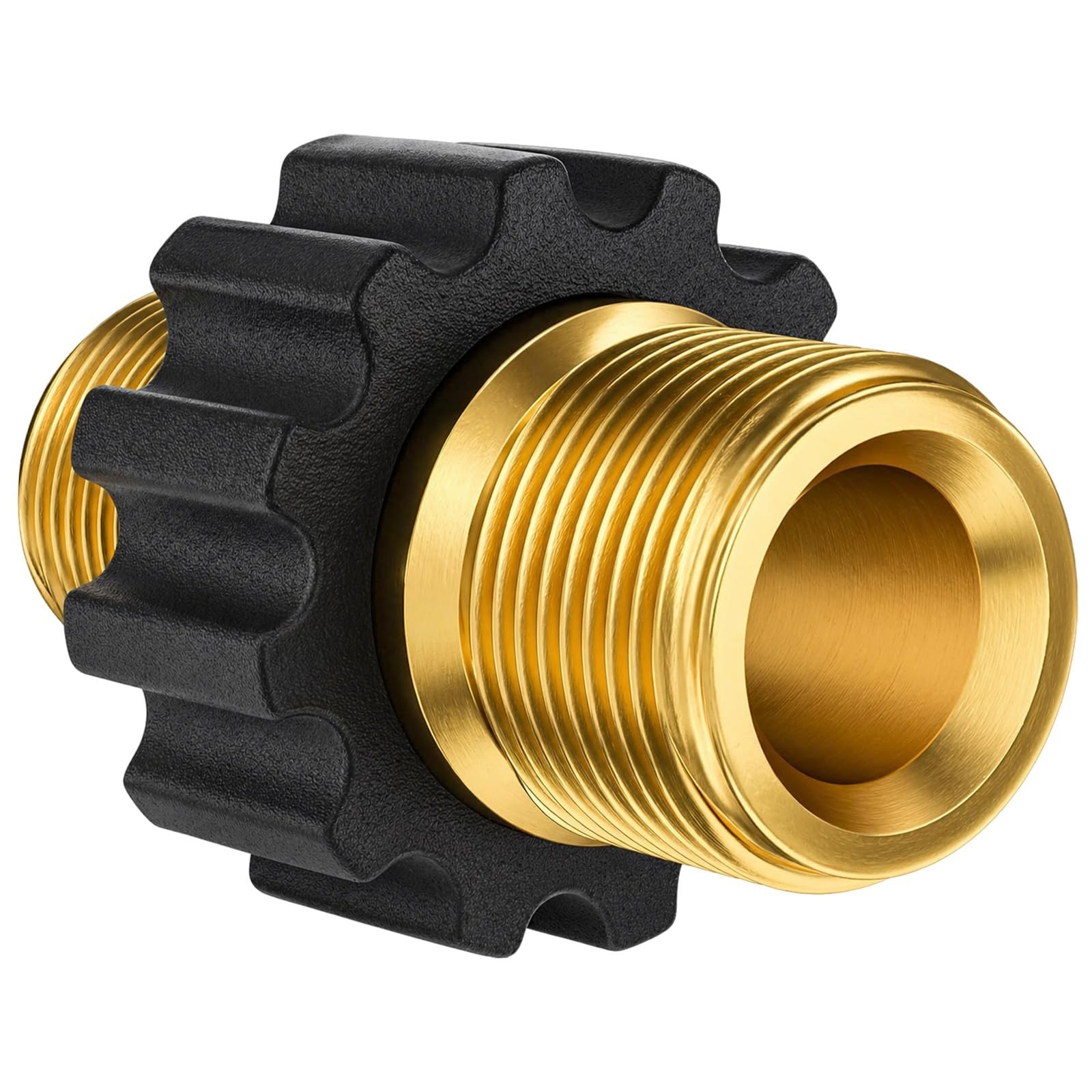 M22 14 mm Male Thread to M22 14mm Male Fitting Pressure Washer Hose Couple