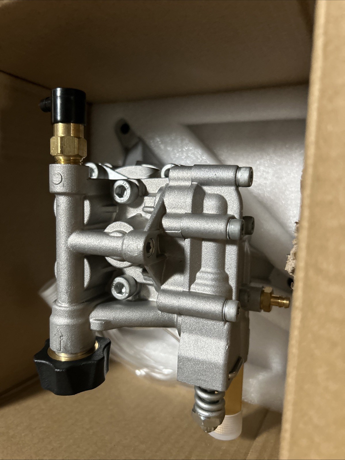 TOOLCY 7/8in Vertical Pressure Washer Pump, 3100 PSI 2.5 GPM Replacement