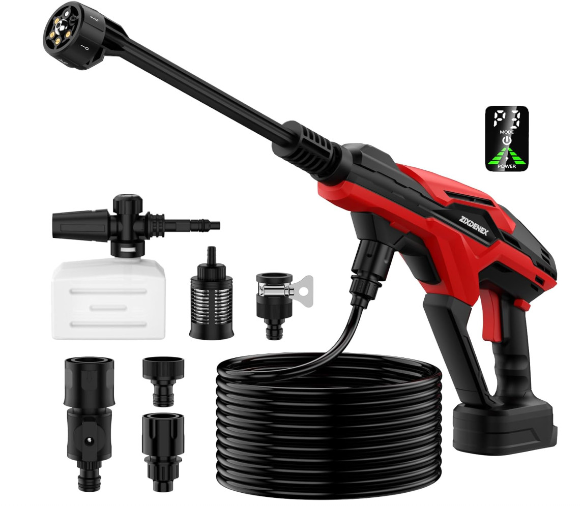 Cordless Pressure Washer for Milwaukee M18 Battery, Portable Cordless Power Wash