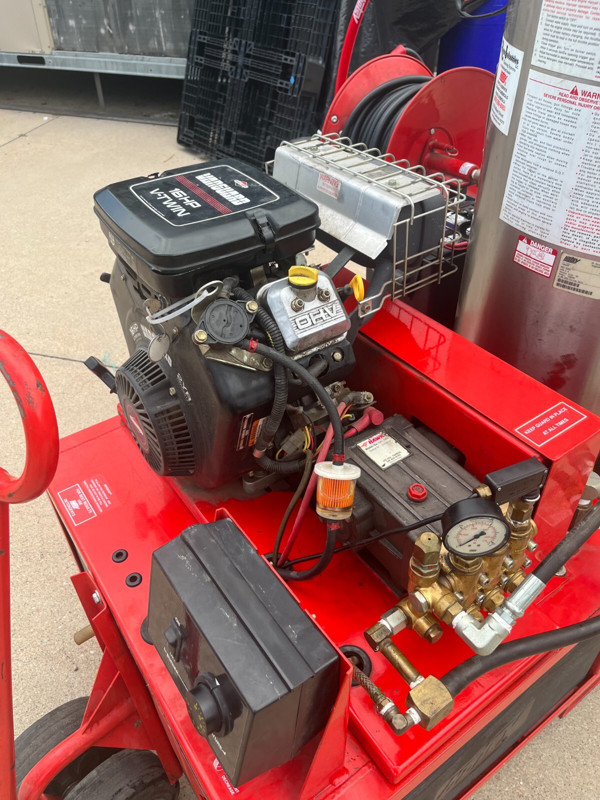 Hotsy 1260ss Power Washer with Cart