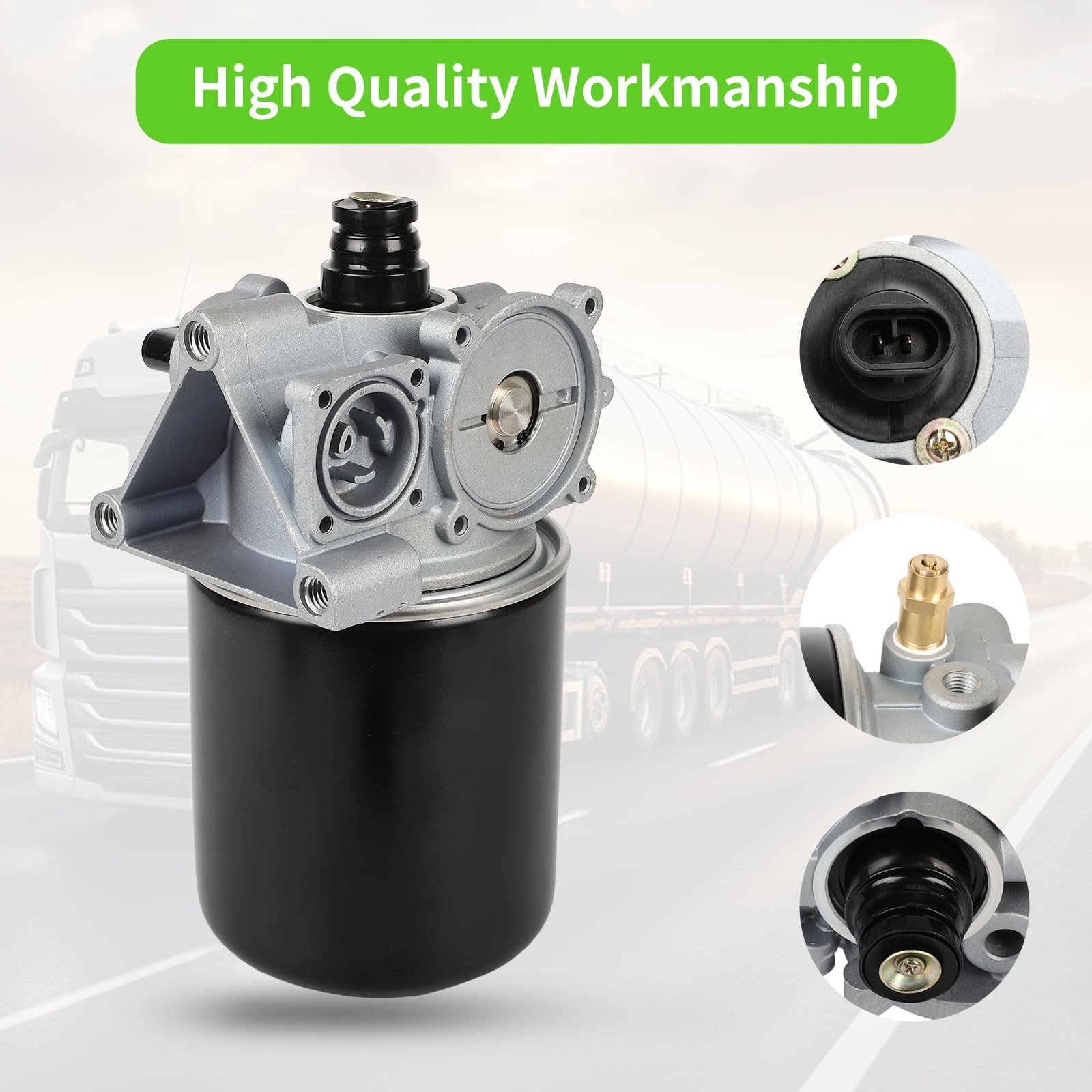 SCITOO R955300 Air Dryer fit for Volvo, As Picture Shown, Shown