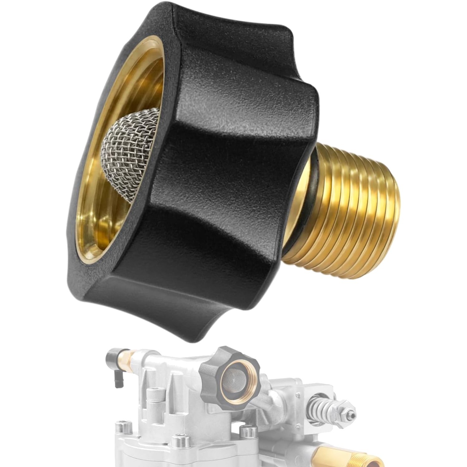 Water Inlet Fitting 7112362 Pressure Washer Pump Part