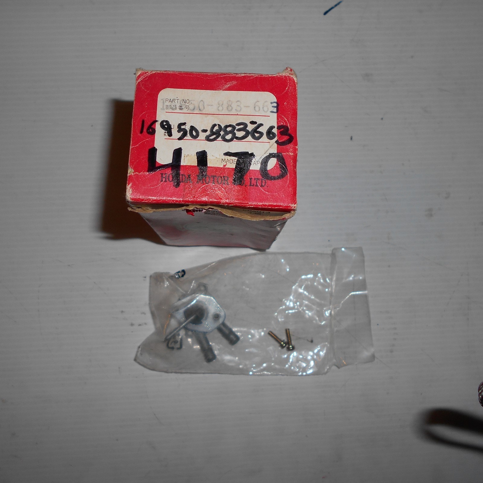 GENUINE HONDA PARTS FUEL TAP G150 G200 G300 G400 16950-883-663