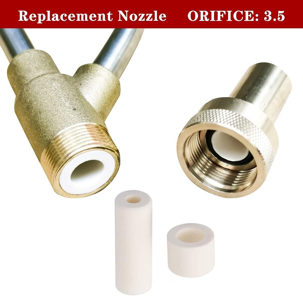 Sandblasting Kit for Pressure Washer Sand Blaster Attachment Nozzles 5000 PSI