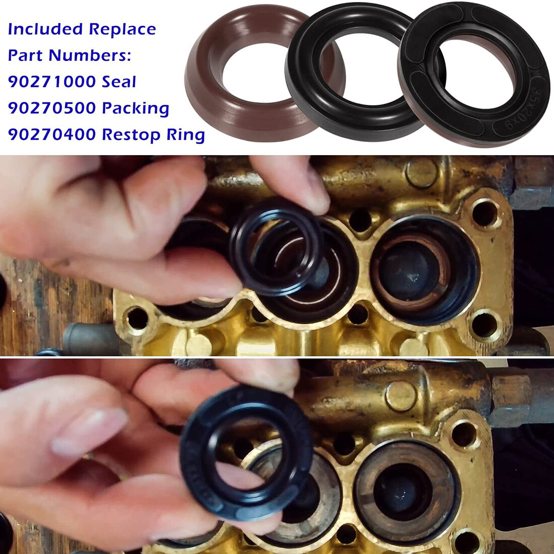 For General Pump Kit 69 Replacement Seal Packing K69 GP Interpump Repair Kit