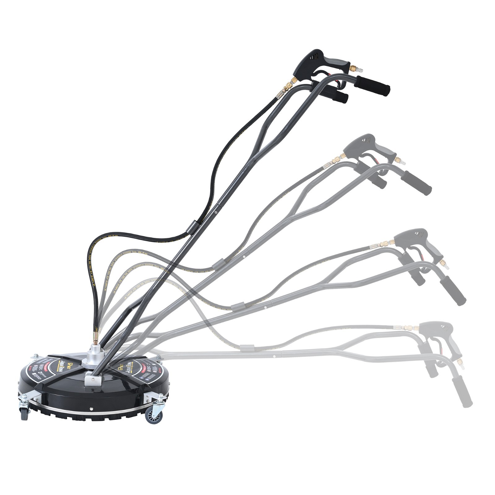 US Stock Universal 22″ Surface Cleaner 4500 PSI for Hot/Cold Pressure Washers