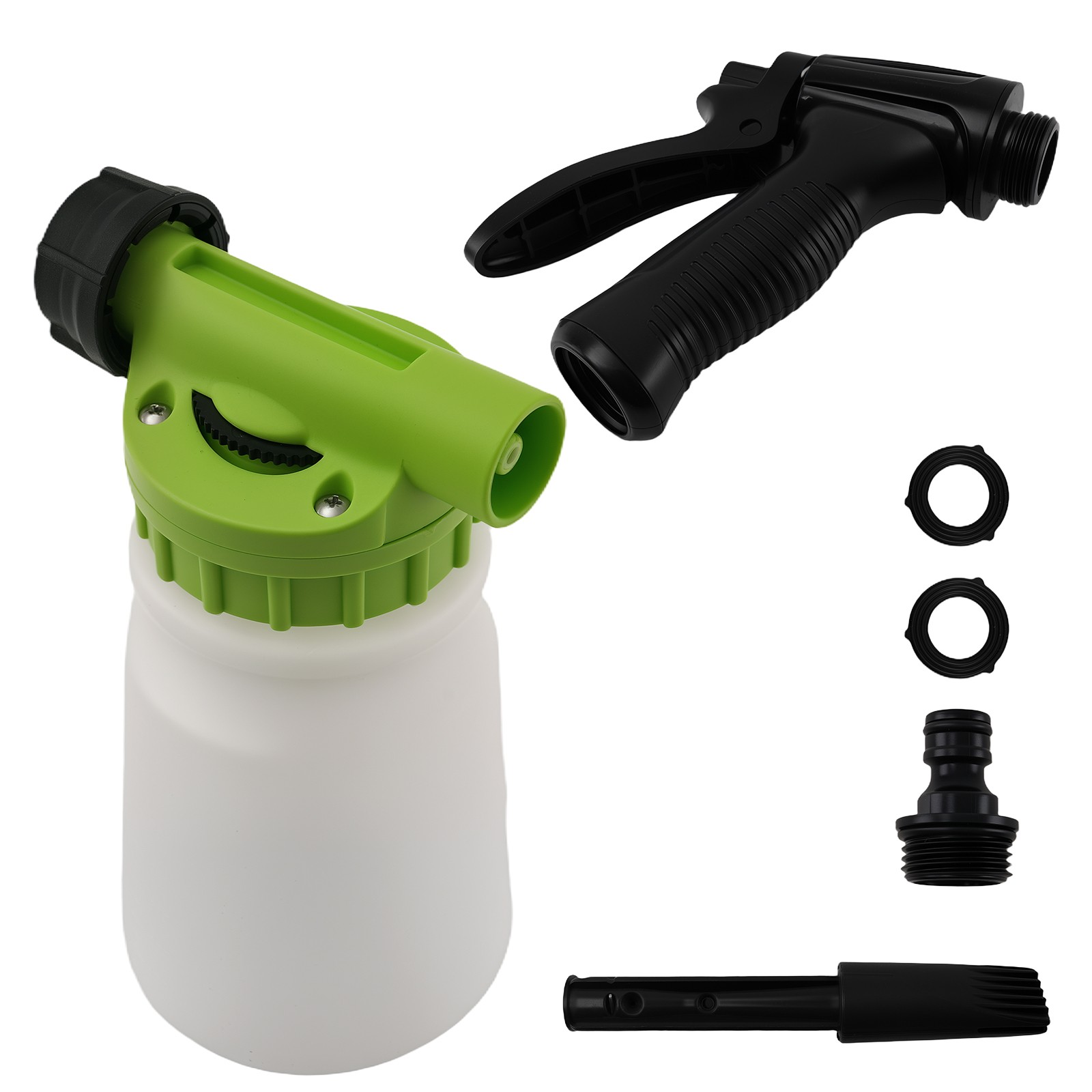 1L Car Wash Foam Cannon for Hose Quick Connect Pressure Washer 6-10 Bar Plastic