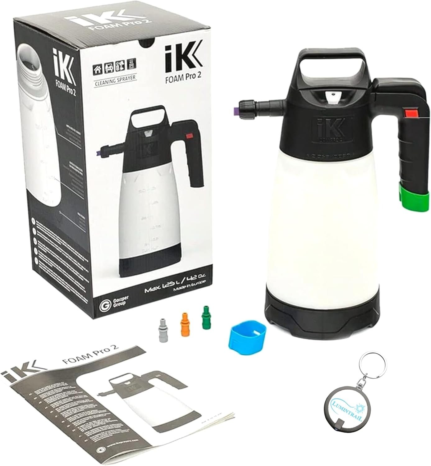 Professional 64oz High Foam Hand Pump Sprayer for Detailing and Cleaning