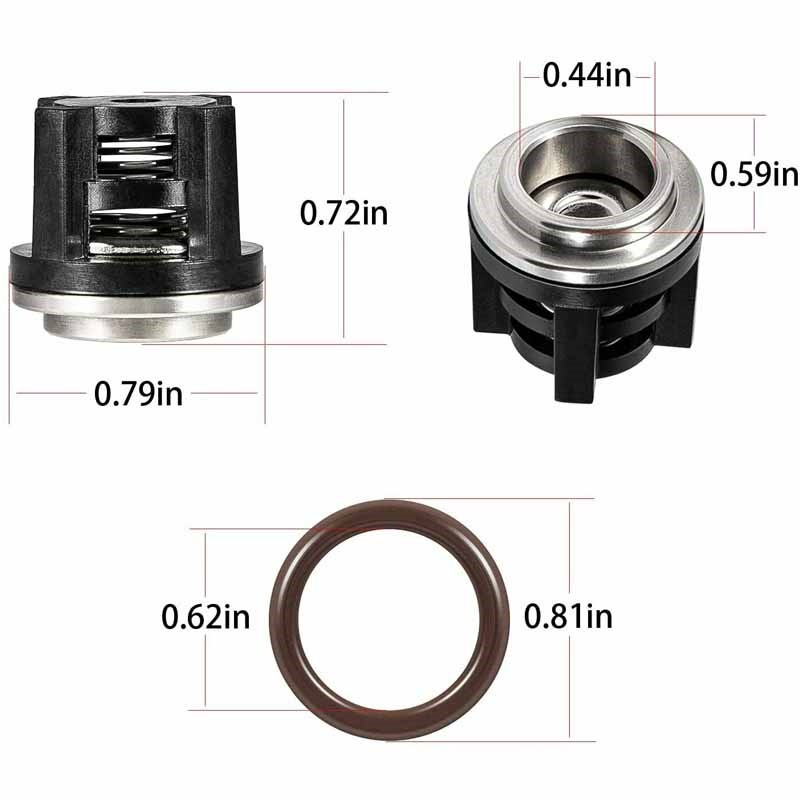 12PCS AR1828 Pressure Washer Pump Check Valves Kit For Annovi Reverberi 18mm