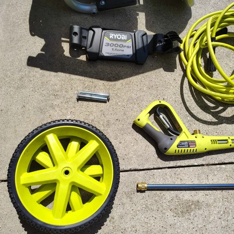 RYOBI 3000 PSI 1.1 GPM Cold Water Electric Pressure Washer RY