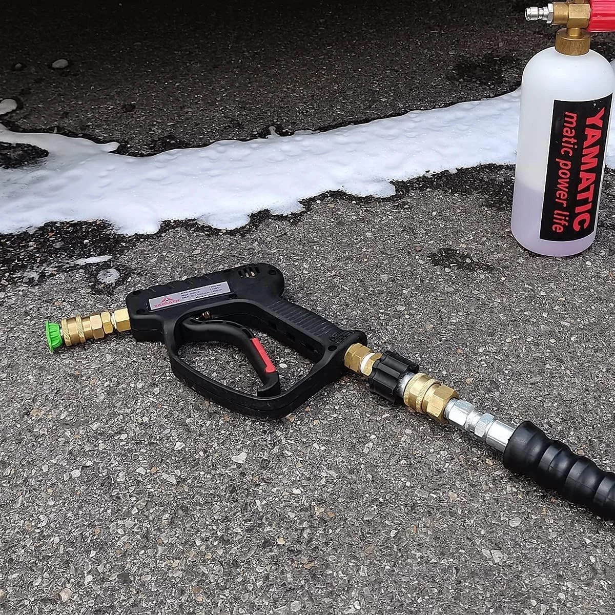 Yamatic Pressure Washer Adapter, M22 Female To 3/8” Quick Connect Plug