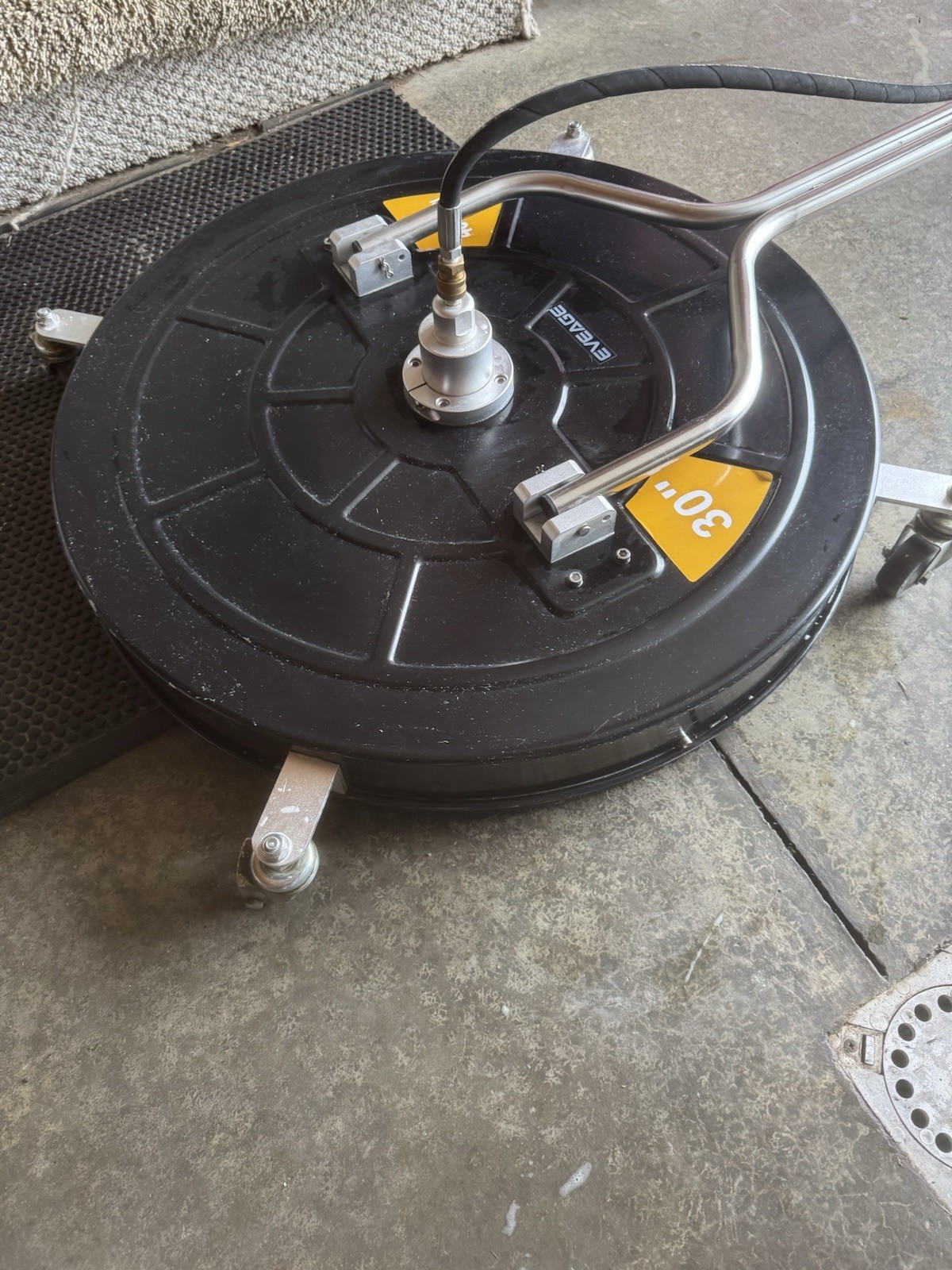 EVEAGE 30 Inch Surface Scrubber 8 To 12 GPM 4000 Psi