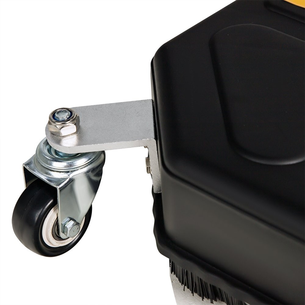 16″ Pressure Washer Surface Cleaner with 4 Wheels & 2 Extension Wands Black