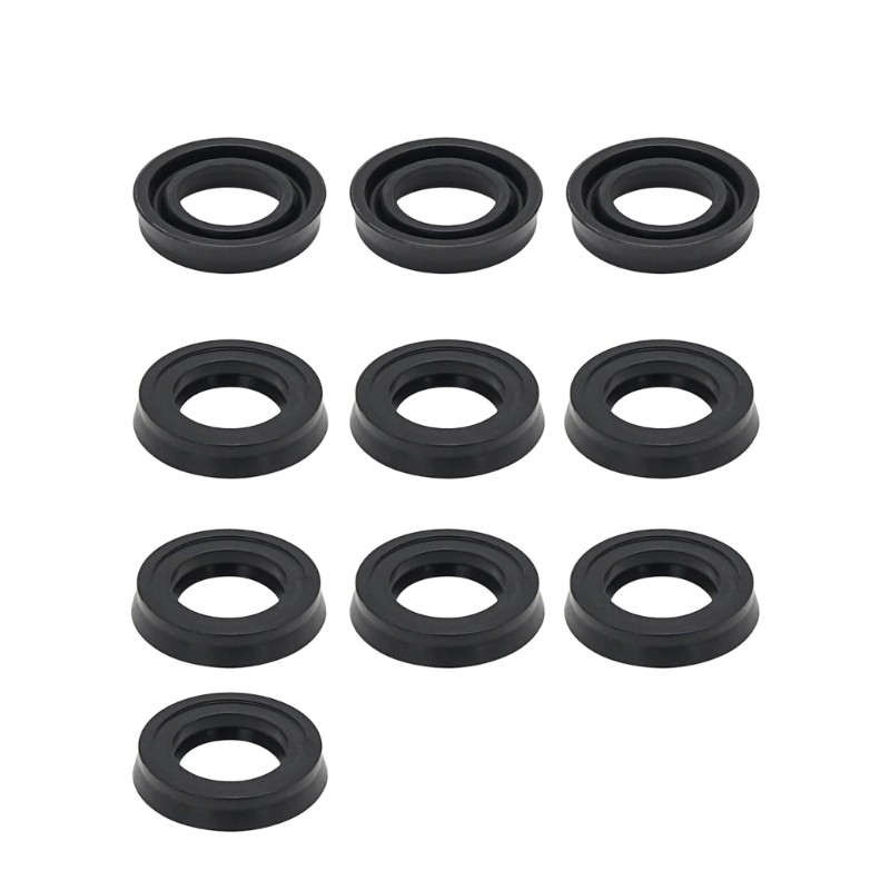 10Pcs Thick Rubber Seals 204084GS, 200345GS for Pumps Maintenance and Repair