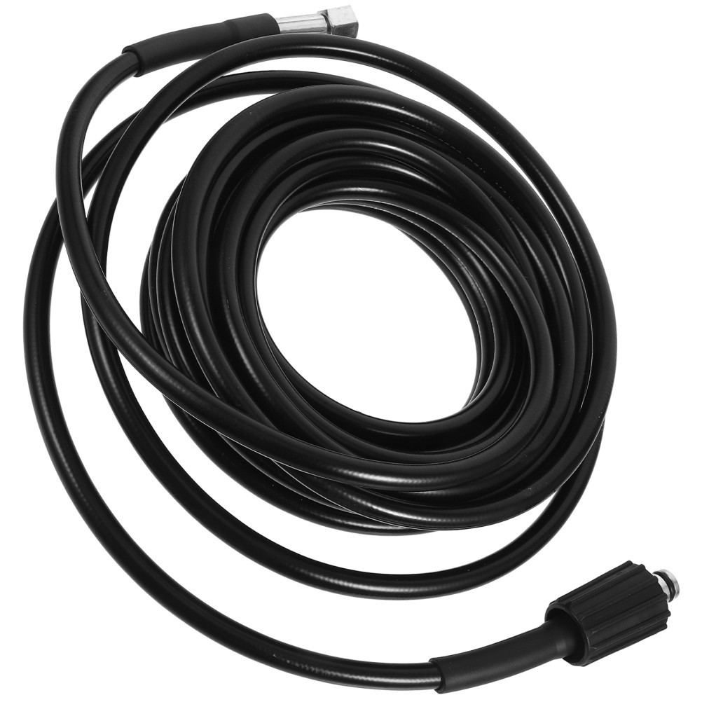 Pressure Washing Hose for Power Washer Black Durable High Pressure Up to 160 Bar