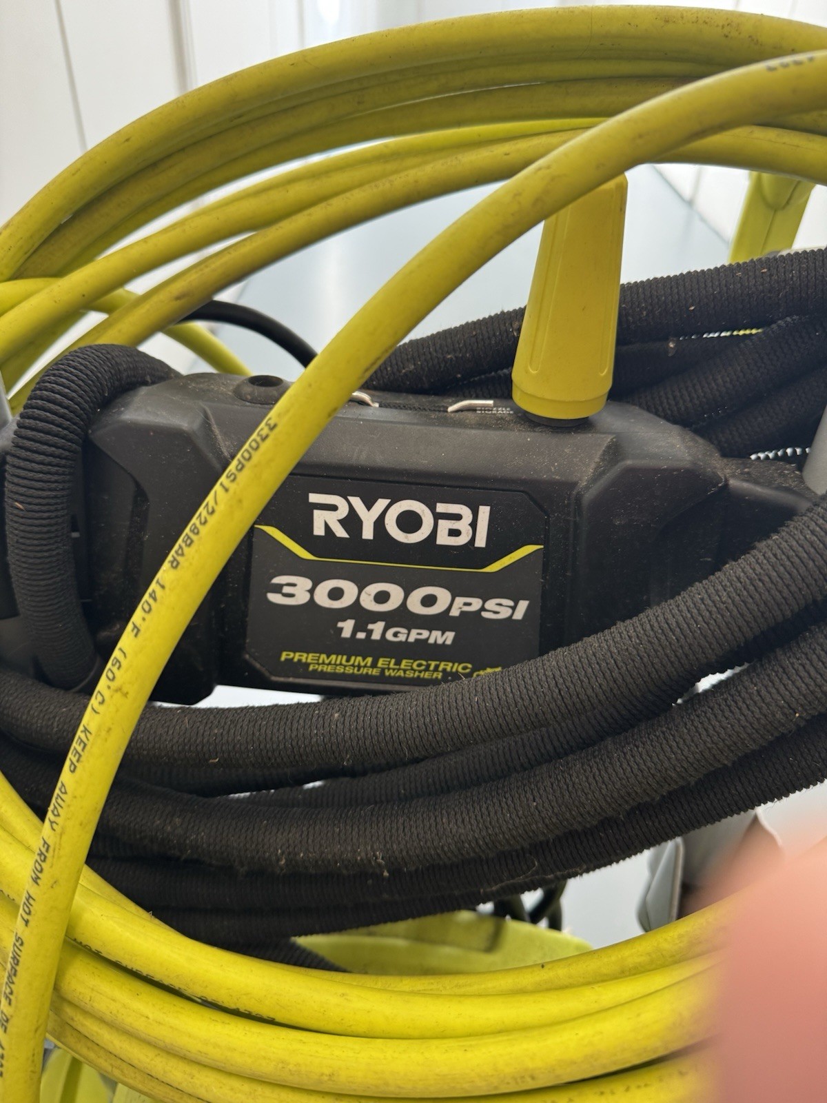 RYOBI 3000 PSI 1.1 GPM Cold Water Electric Pressure Washer (RY143011VNM) Read…