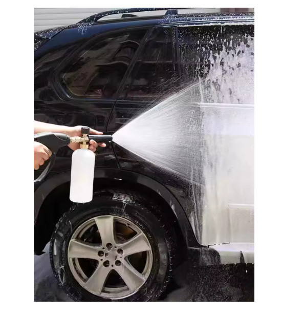 1/4″ Snow Foam Pressure Washer Gun Car Wash Soap Lance Cannon Spray Jet Bottle