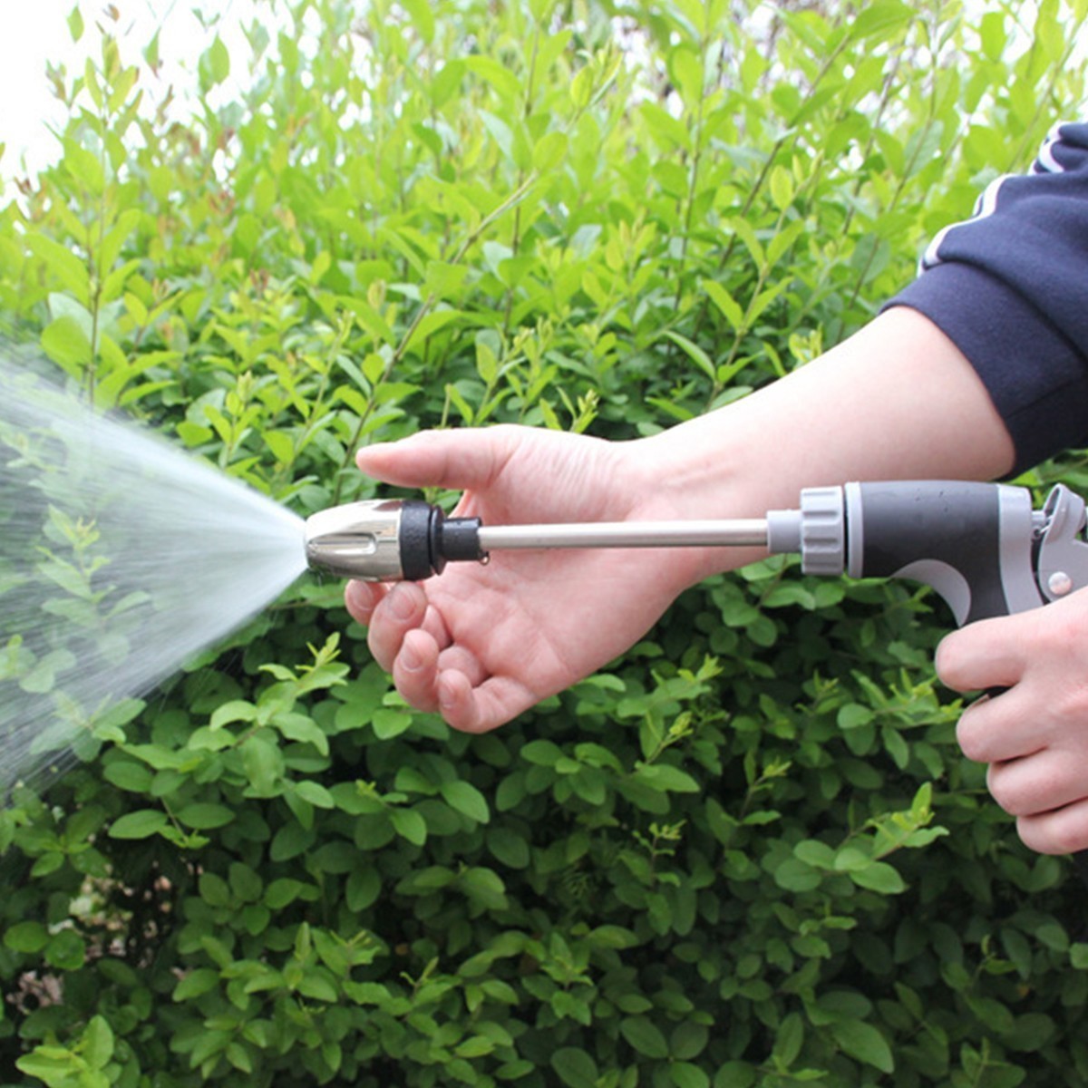 25ft, 50ft, 75ft, 100ft, Expanding Water Hose No-Kink Garden Hose with Nozzle