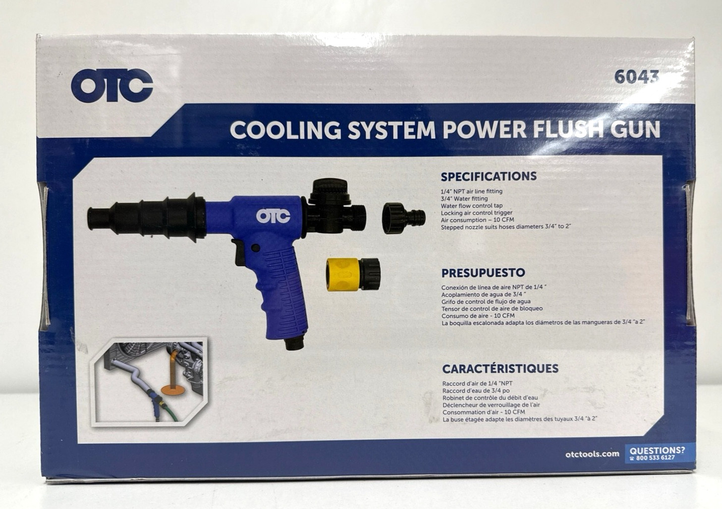 Blast-Vac Multipurpose Cleaning Gun OTC-6043 Brand New