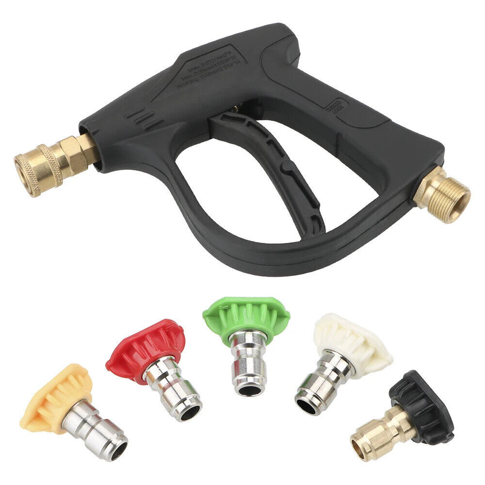 1/4″ Snow Foam Soap Lance Cannon Pressure Jet Bottle Quick Spray Washer Gun