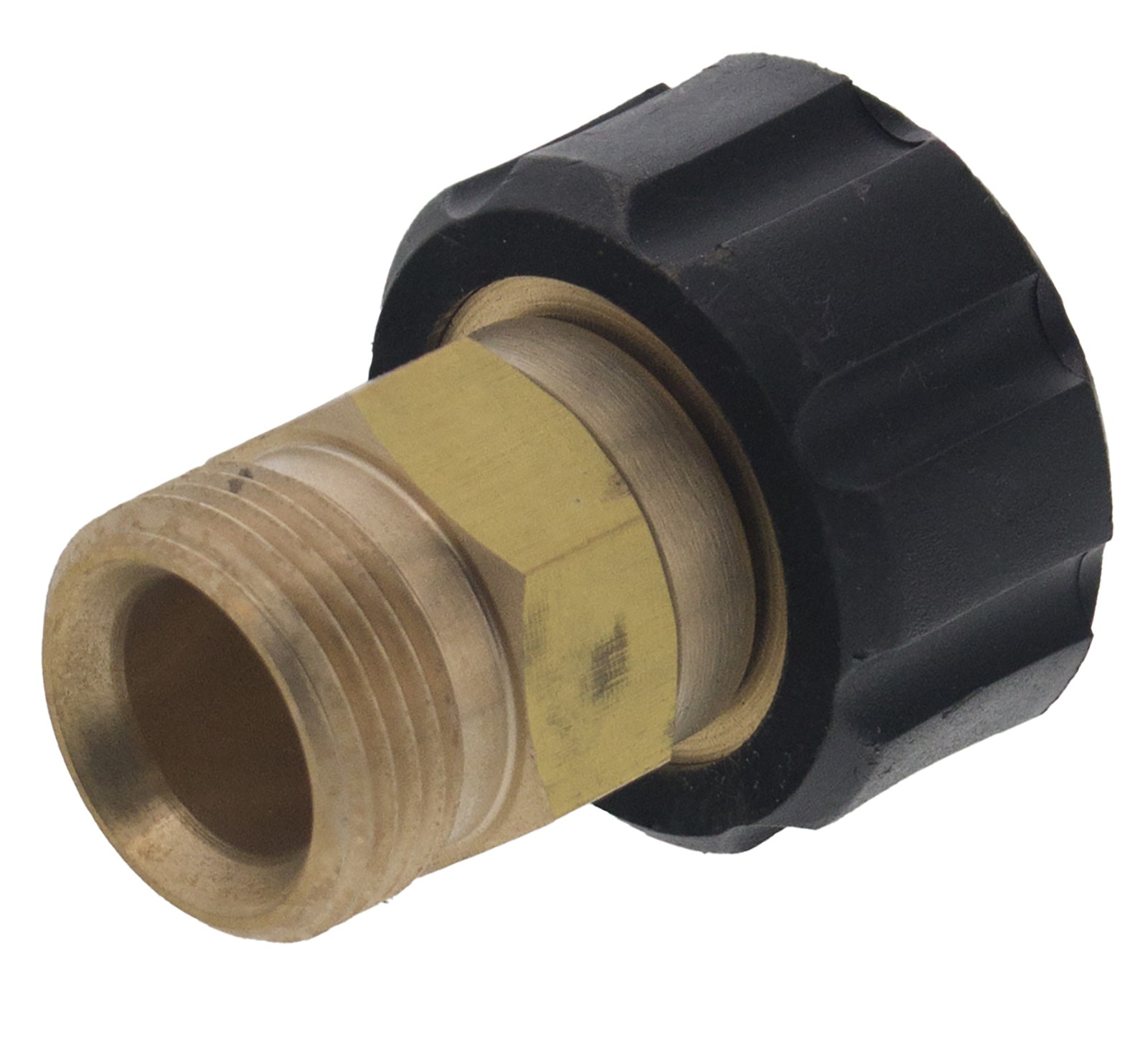 Erie Tools® Pressure Washer Twist Connect M22M X M22F Brass Fitting