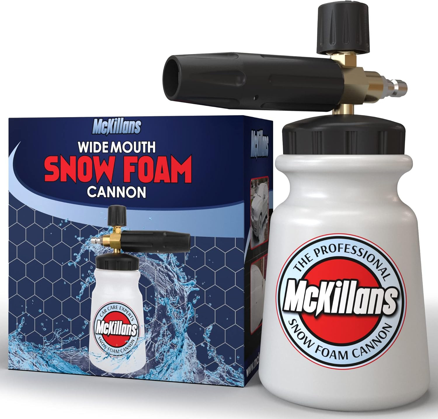 Foam Cannon for Pressure Washer (Wide Mouth) – Car Wash Snow Foam Cannon Lance P