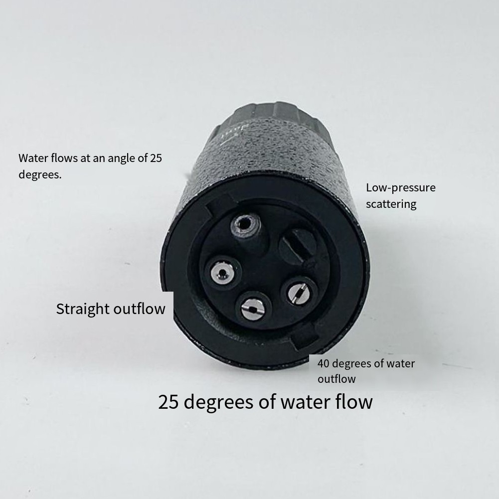 5in1 High Pressure Cleaner Nozzle with 360 Degree Rotation for Cars and Gardens