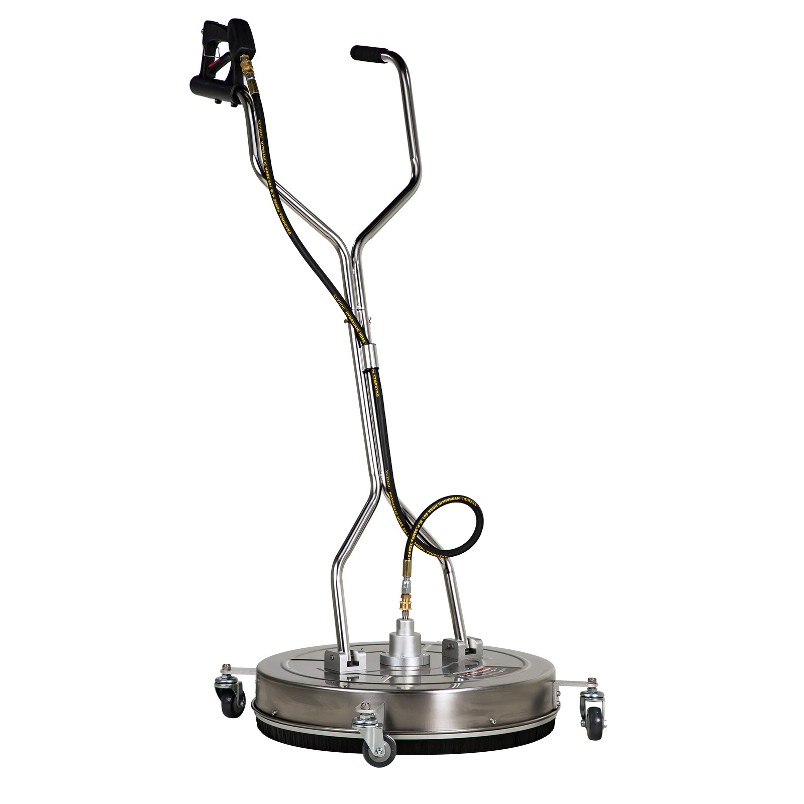 24″ 4000 psi Pressure Washer Surface Cleaner with 4 Wheels 8GPM Dual Handle