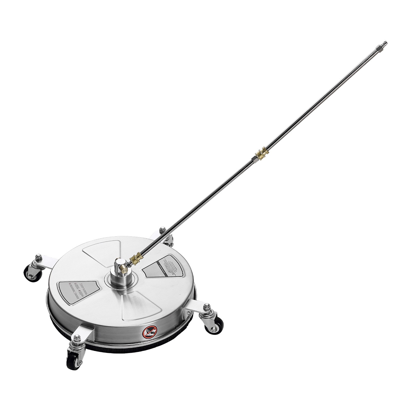 16.5″ Pressure Washer Surface Cleaner 4 Wheels Stainless Steel 4000 Max PSI