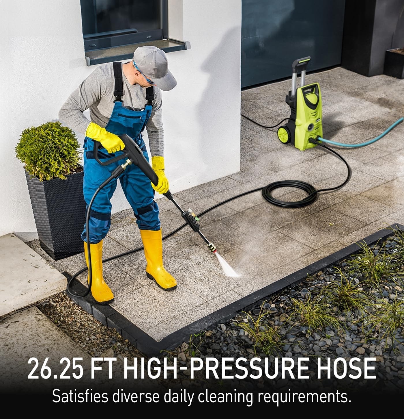 New Electric Pressure Washer, 26 FT 2030 PSI Pressure Cleaner with Swivel Joint
