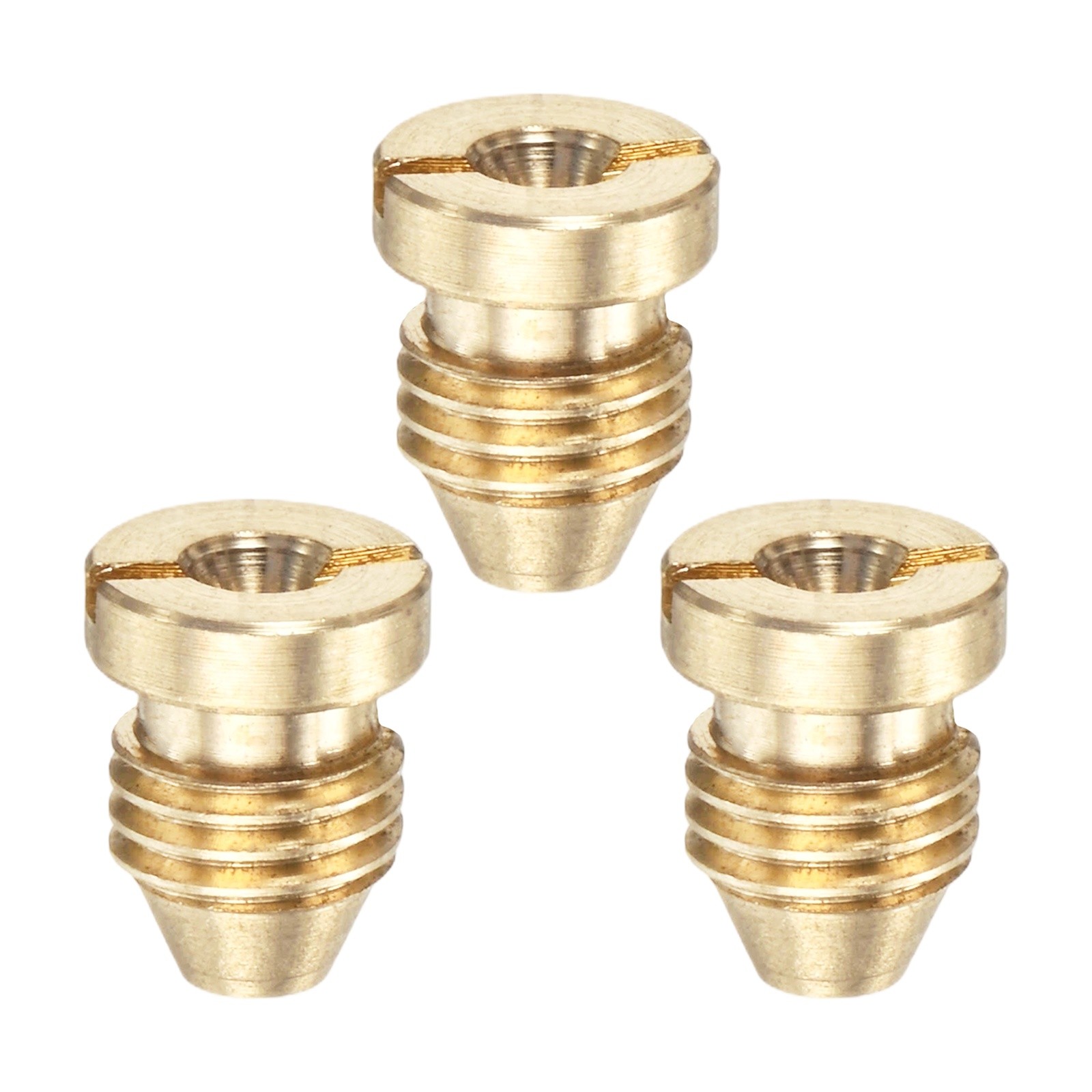 3-Pack 1.4 mm Brass Foam Cannon Orifice Nozzle Tips Washer Replacement Nozzles