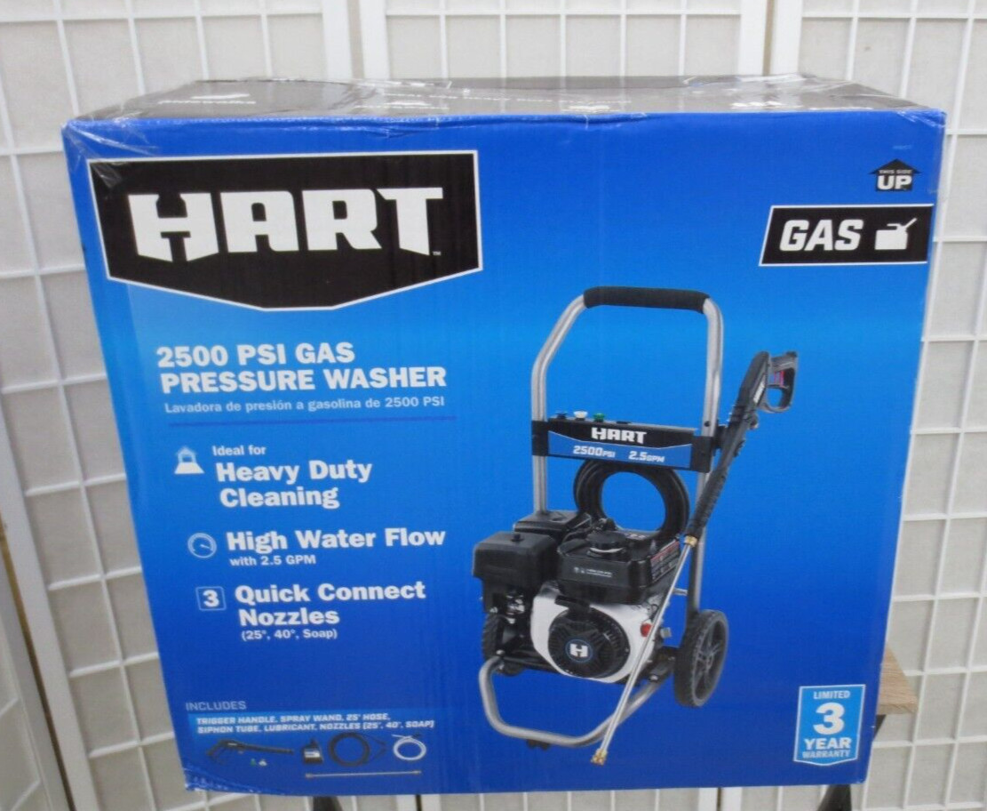 HART POWER 2500 PS1 GAS PRESSURE WASHER (129039-1 CR LOC. CTR-B1)