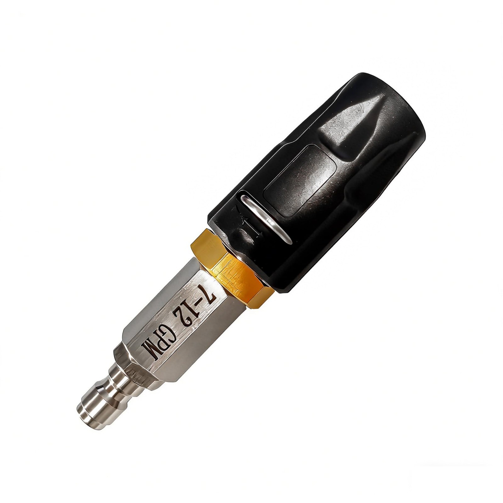 Compatible Adjustable Soft Wash Nozzle for Pressure Washer, 7–12 GPM Twist Downs