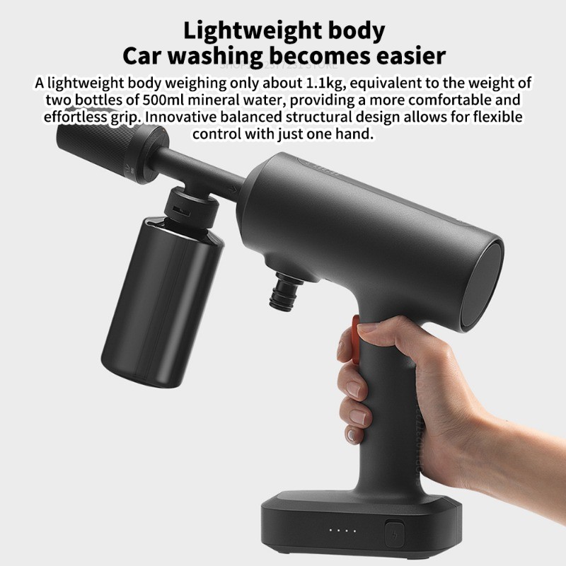 Xiaomi Wireless Car Washer 160L/h High Pressure Large Efficient Flushing Washers